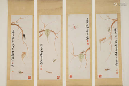 The Insect，by Qi Baishi