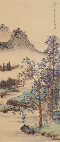 Chinese Landscape Painting by Chen Shaomei