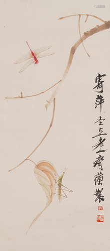 The Insect，by Qi Baishi