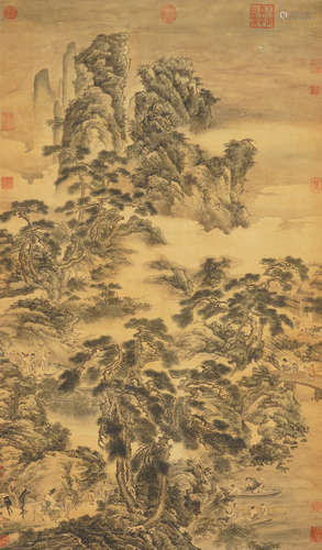 Chinese Landscape Painting by Ma Yuan