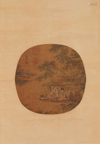 Chinese Figure Painting by Tang Yin