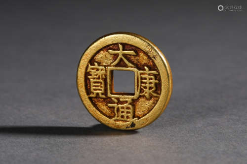 Chinese Gold Coin, Datong Kangbao