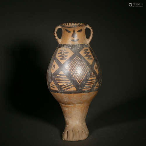 Majia Kiln Figural Jar