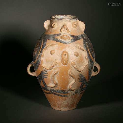 Majia Kiln Figural Jar