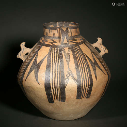 Majia Kiln Double-Eared Jar