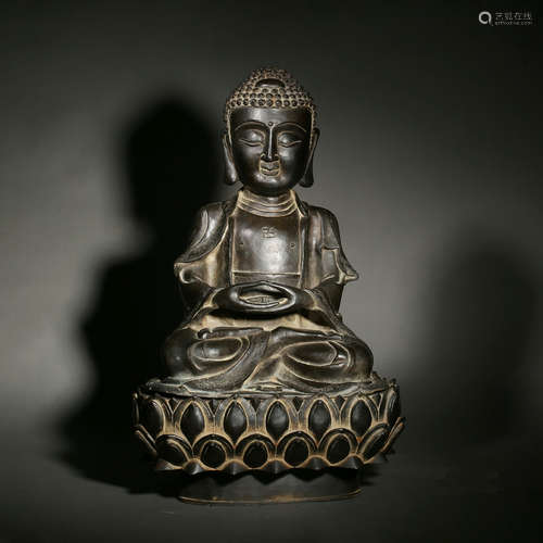 Bronze Figure of Shakyamuni