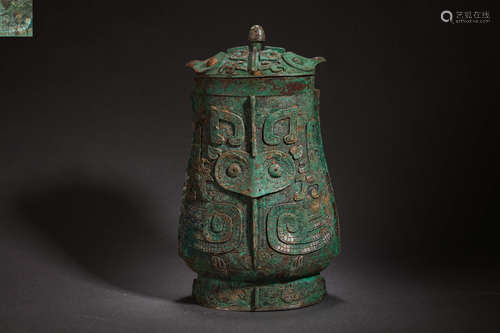 Bronze Ritual Vessel Xiao