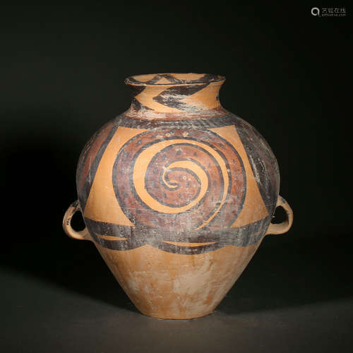 Majia Kiln Double-Hooked Jar