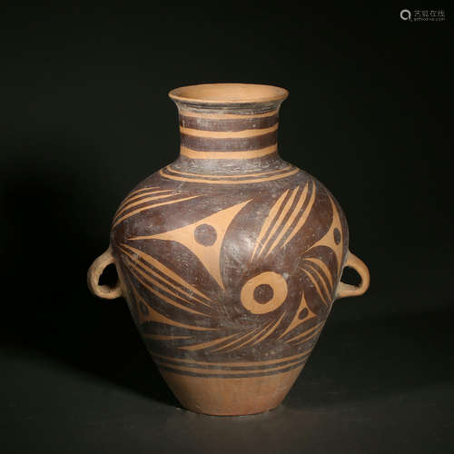 Majia Kiln Double-Hooked Globular Jar