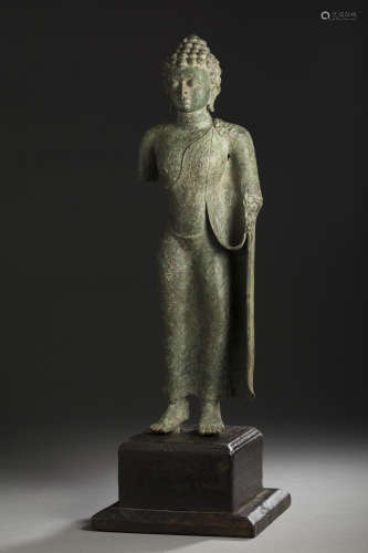 14世纪尼泊尔铜佛像