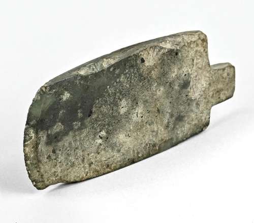 Archaic stone ax, oblong, China, ea