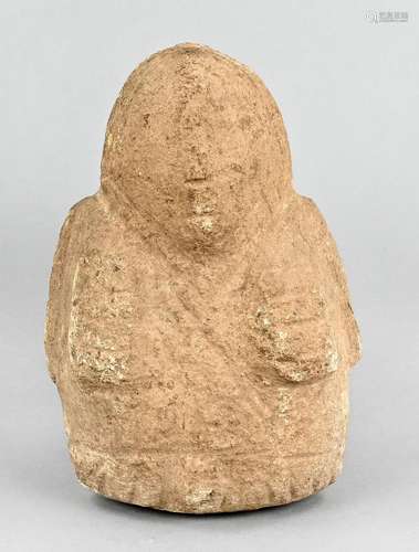 Stone figure, "Standing Man", front