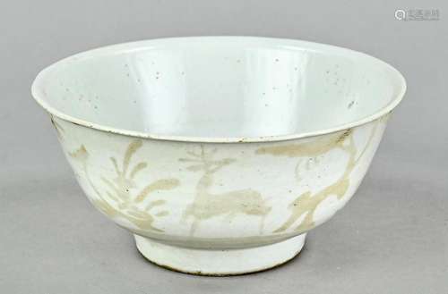 Porcelain bowl, China, underglaze