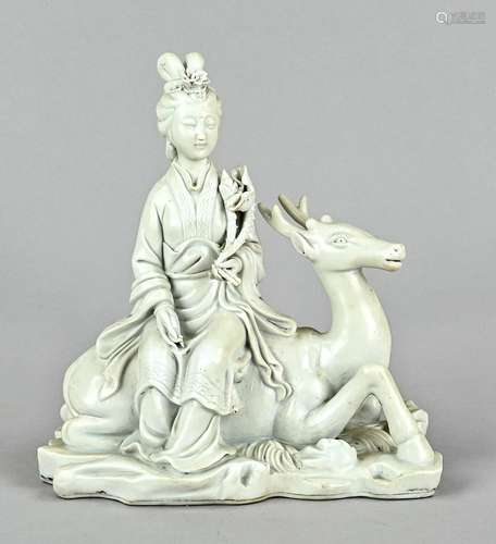 Porcelain figure, China, "Chinese W