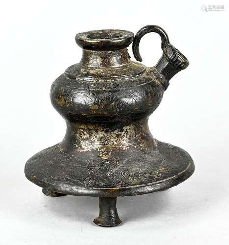 Censer, China, iron, standing on 3