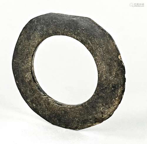 Archaic bi -disc, China, big cavity