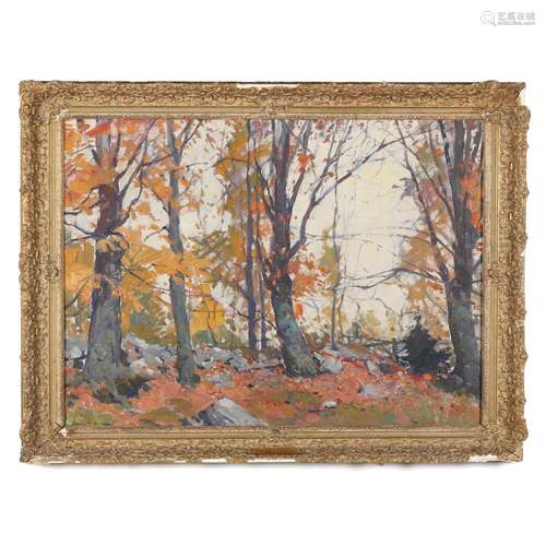 Emile Gruppe (American, 1896-1978), Sugar Maples in Autumn, ...