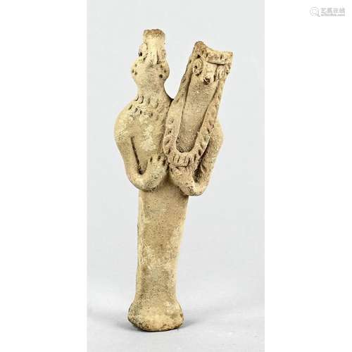 Double headed idol, Anatolia, terra