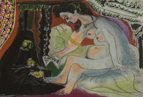 Pablo Picasso (1881 Malaga - 1973 Mougins) (F) - 'Baths...