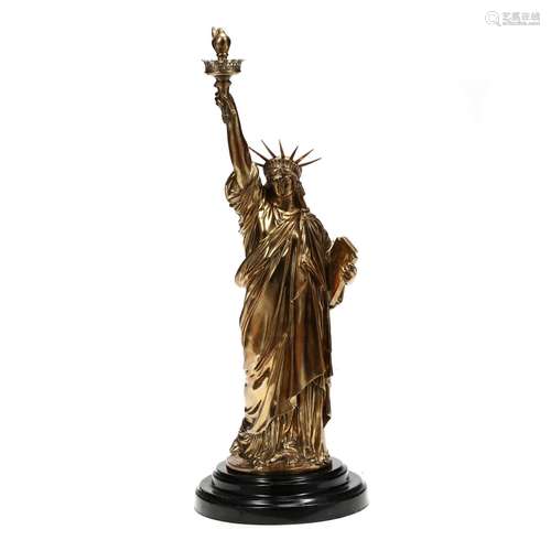 after Frederick August Bartholdi (French, 1834-1904), Gilt B...