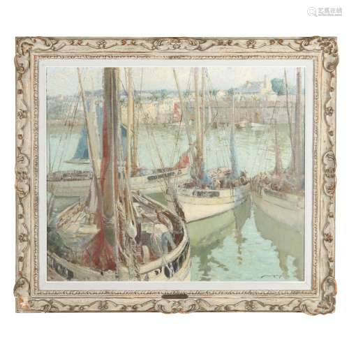 William Lee-Hankey (British, 1869-1952), Tunny Boats at Anch...