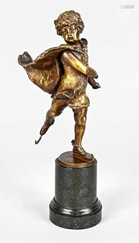 Monogramist "J. N.", bronze figure,