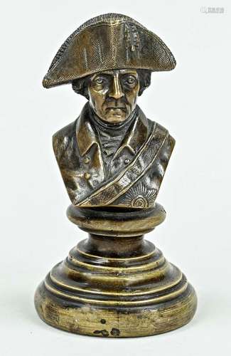 Bronze Bust, "Der Alter Fritz", bro