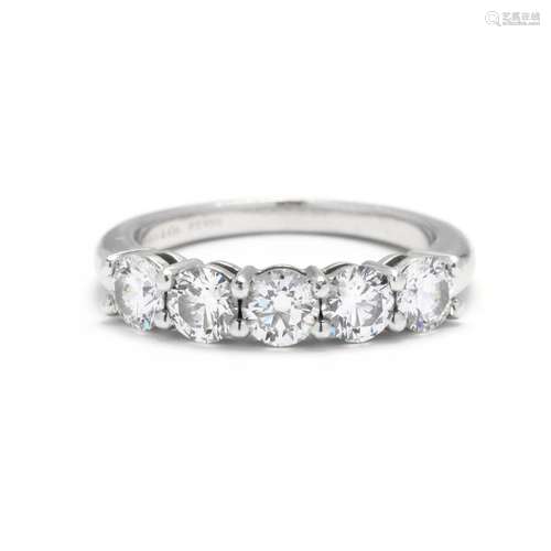 Platinum and Diamond Wedding Band, Tiffany & Co.