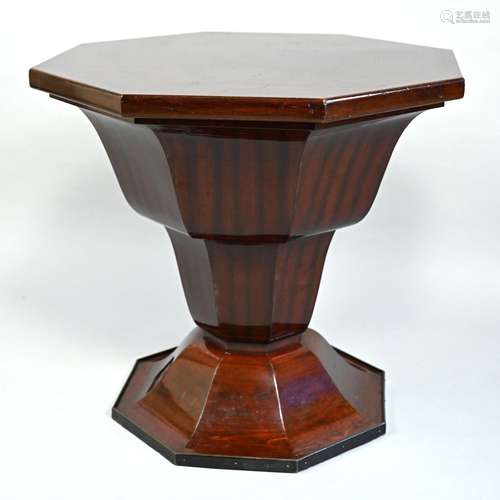 Elegant octagonal table. Designed i