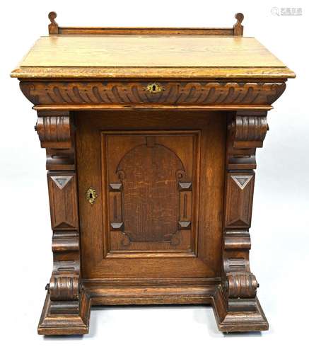 Rare narrow Davenport desk / childr