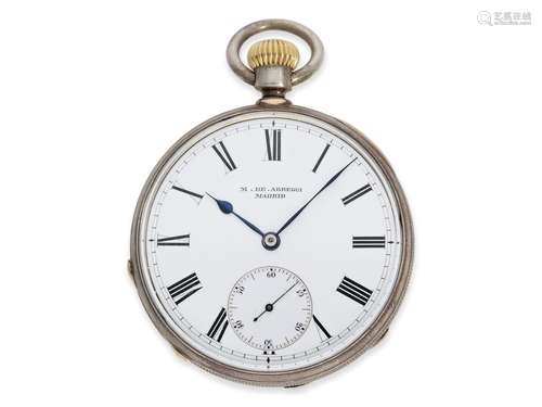 Pocket watch: early, interesting Patek Philippe pocket watch...