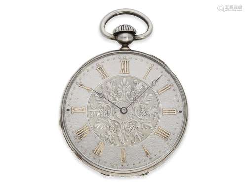 Pocket watch: extremely unusual, very early Patek Philippe p...