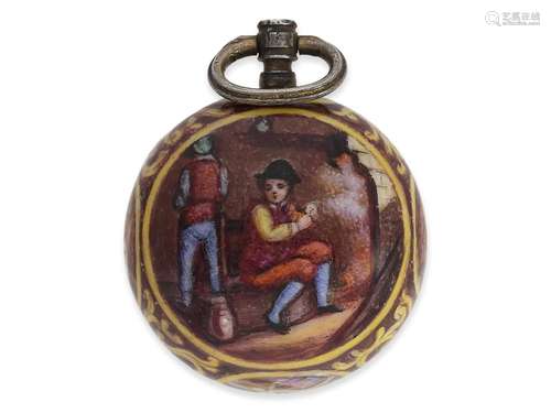 Pocket watch/pendant watch: miniature pendant watch in the s...