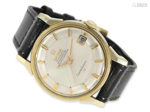 Wristwatch: Omega Constellation Chronometer 'Pie-Pan&#x...