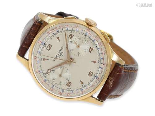 Wristwatch: attractive vintage 'oversize' 18K chro...