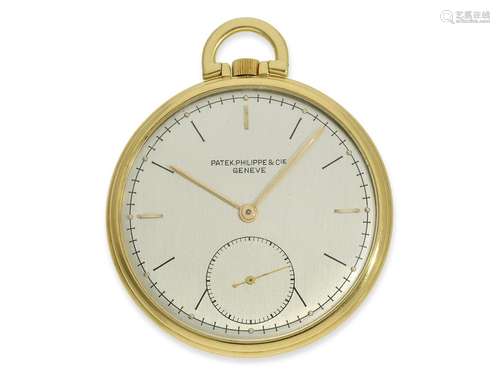 Pocket watch: elegant extra thin dress watch by Patek Philip...