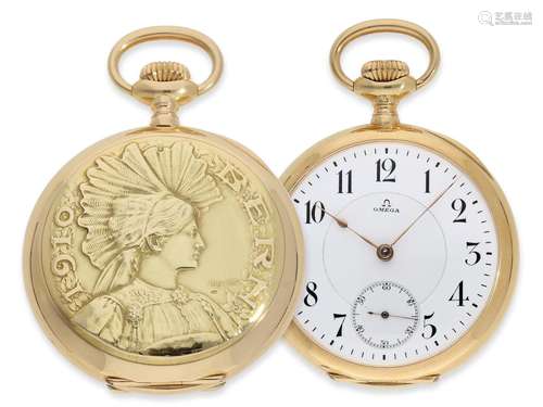 Pocket watch: 1st class museum like Omega observatory chrono...