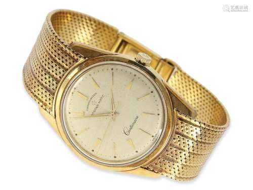 Wristwatch: very rare, high-quality gold Eterna chronometer ...