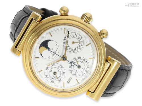 Wristwatch: high quality 18K IWC Da Vinci 'Perpetual Ca...