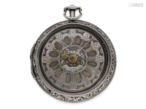 Pocket watch: attractive early London pocket watch with stri...