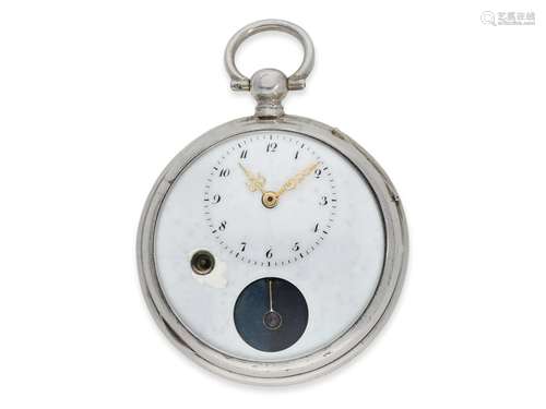 Pocket watch: rarity, extremely rare, large pocket watch wit...