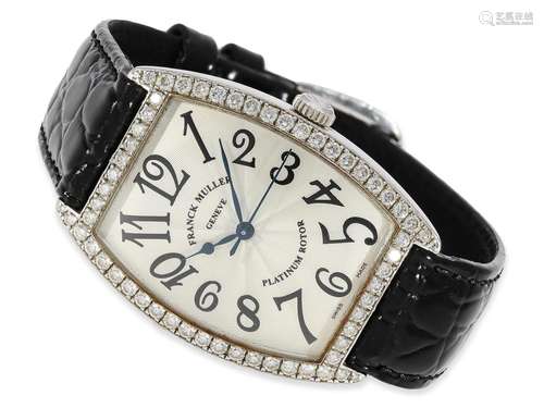 Wristwatch: luxury Franck Muller 'Cintré Curvex Casabla...