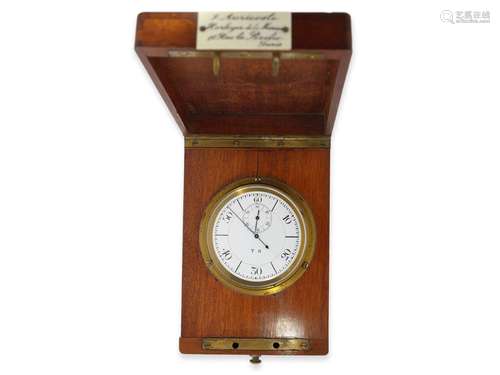 Marine chronometer/ deck chronometer: very rare chronometer,...