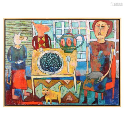 Jane Filer (NC), Two Friends for Tea