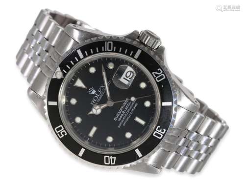 Wristwatch: Rolex Submariner from 1992, Ref.16610