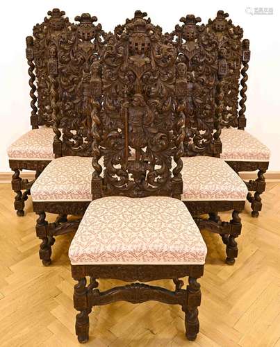 Museum chair set from the Gdansk Ba