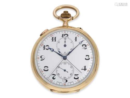 Pocket watch: exceptionally large high-quality Longines chro...