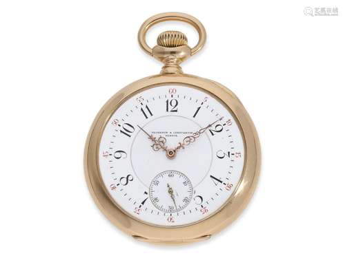 Pocket watch: heavy, very fine exceptional quality Vacheron ...