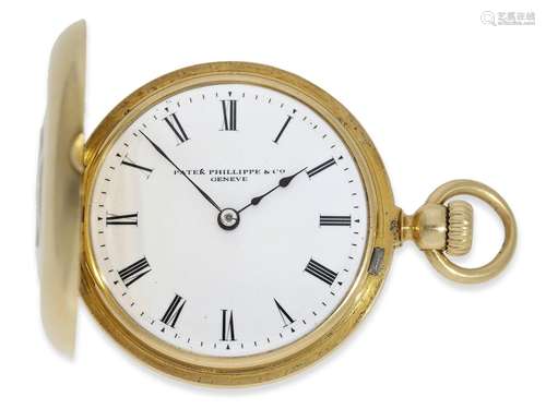 Pocket watch: rare early lady's half hunting case watch...