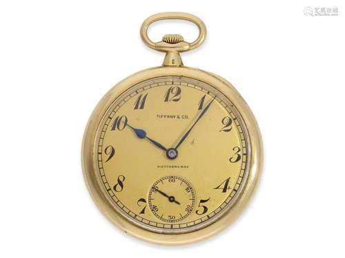 Pocket watch: exquisite Patek Philippe dress watch in the ra...